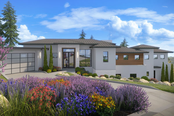 Skyfarm Drive Luxury Home by Architect Ken Taub